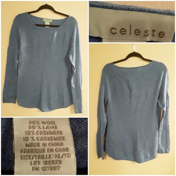 Celeste Women's Light Sweater/Long Sleeve Teeshirt - Picture 1 of 7